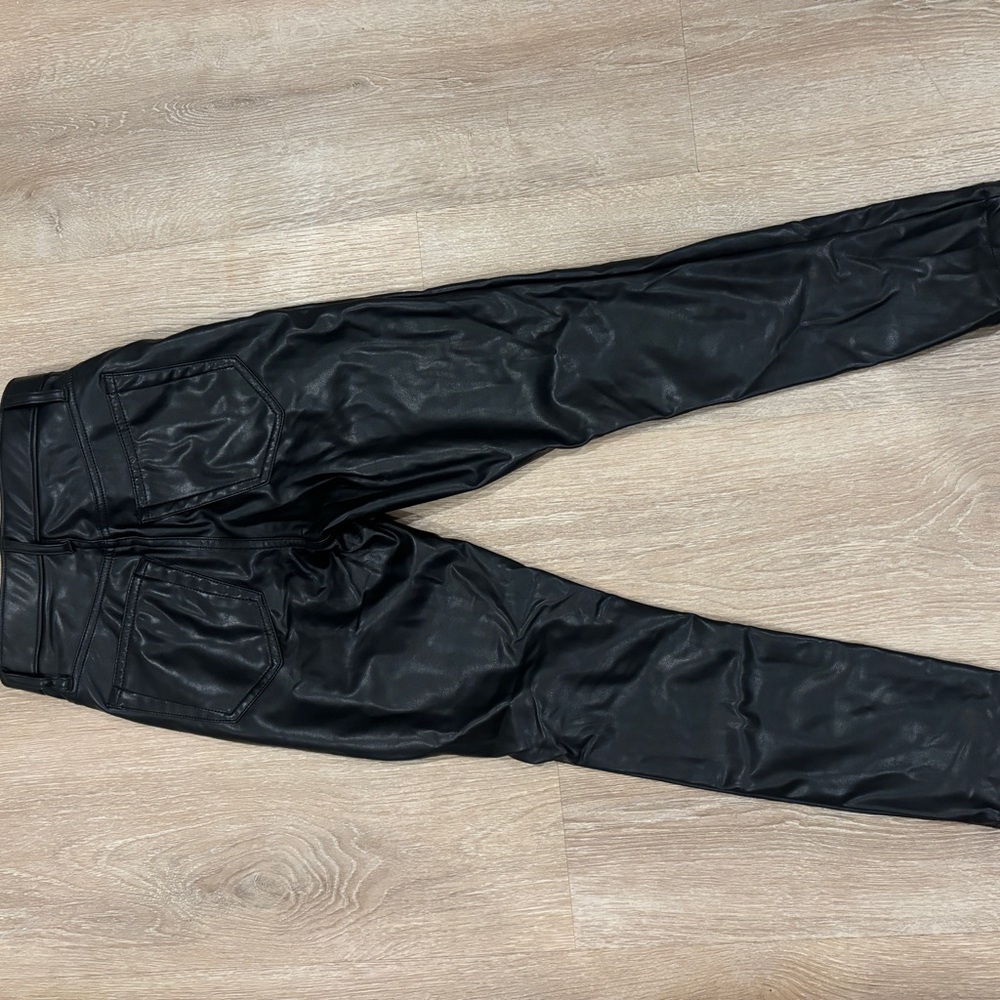 Abercrombie & Fitch Vegan Leather Skinny Pants - Picture 8 of 8